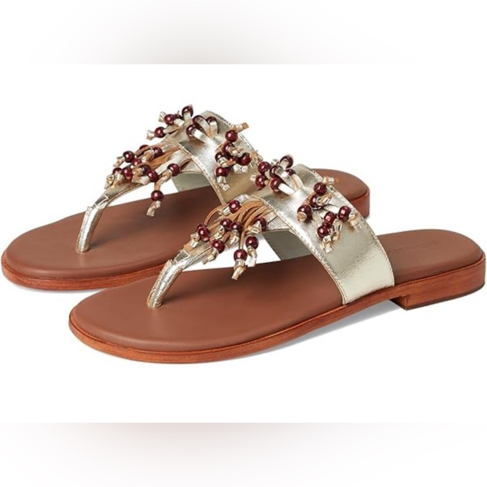 Free People Sadie Fringe  Sandals Sz 11 New